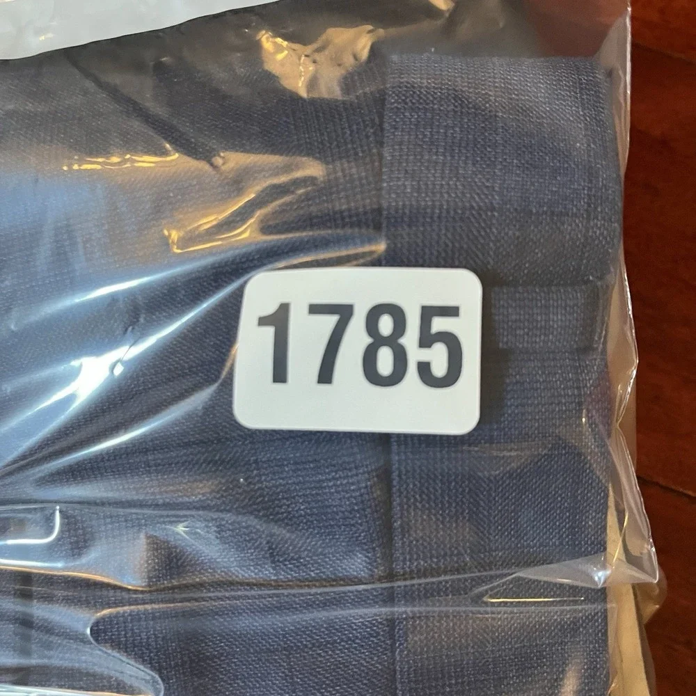 Brooks Brothers Pants Mens 34x27 Regent Fit Navy Blue Wool Preppy Office READ *